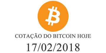 Cotação Bitcoin 17-02-2018
