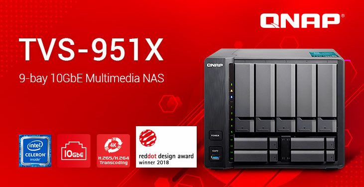 Hardware Livre QNAP TVS-951X