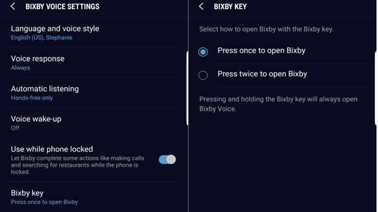 Galaxy Note 9 Bixby update