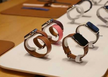 Os modelos Apple Watch Series 4 contêm baterias menores