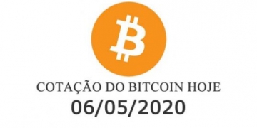 Cotação Bitcoin hoje 06-05-2020